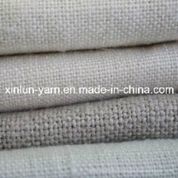 Solid Blend Linen Fabric for Garment/Curtain/Upholstery